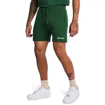 Foot Locker Street Cartel Darkside Korte Broeken Heren - Groen - Maat XS - Katoen French Terry aanbieding
