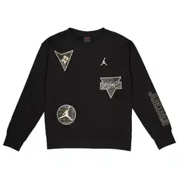 Foot Locker Jordan See Me Shine Sweatshirts Kinder - Zwart - Maat 128 - 137 CM - Katoen Fleece aanbieding