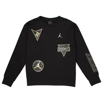 Foot Locker Jordan See Me Shine Sweatshirts Kinder - Zwart - Maat 128 - 137 CM - Katoen Fleece aanbieding