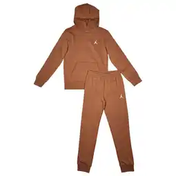 Foot Locker Jordan Brooklyn Trainingspakken Kinder - Bruin - Maat 128 - 137 CM - Katoen Fleece aanbieding