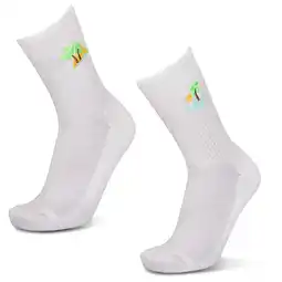 Foot Locker Adidas Midcut Crew 2 Pack Sokken Unisex - Wit - Maat 34-36 - Katoen aanbieding