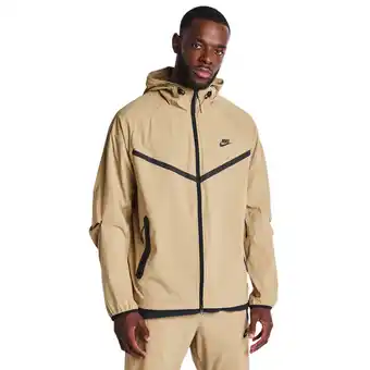 Foot Locker Nike Tech Woven Hoodies Heren - Beige - Maat S aanbieding