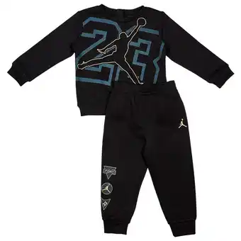 Foot Locker Jordan See Me Shine Trainingspakken Baby - Zwart - Maat 74 - 80 CM - Katoen Fleece aanbieding