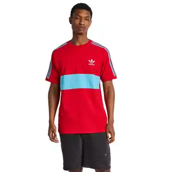 Foot Locker Adidas Aop T-shirts Heren - Rood - Maat XS aanbieding