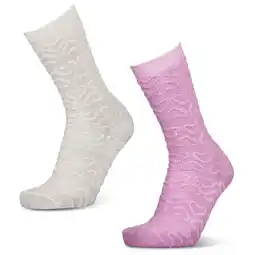 Foot Locker Foot Locker Crew 2 Pack Sokken Unisex - Roze - Maat 35 - 38 - Katoen aanbieding