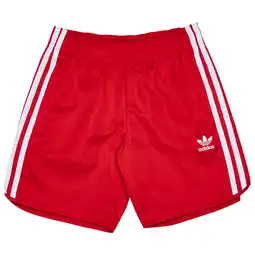 Foot Locker Adidas Adicolor 3-stripes Korte Broeken Kinder - Rood - Maat 147 - 152 CM - Poly Woven aanbieding
