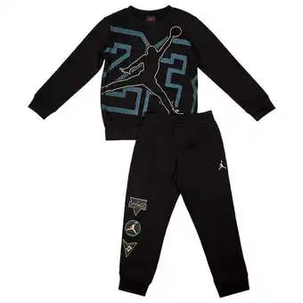 Foot Locker Jordan See Me Shine Trainingspakken Peuter - Zwart - Maat 98 - 104 CM - Katoen Fleece aanbieding