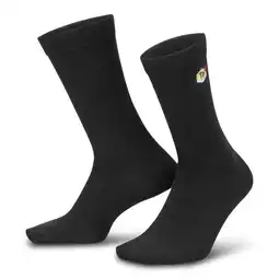 Foot Locker Nike Everyday + Cushioned Crew Sokken Unisex - Zwart - Maat 38 - 42 aanbieding