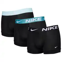 Foot Locker Nike Trunk 3 Pack Ondergoed Unisex - Zwart - Maat 42 - 46 aanbieding