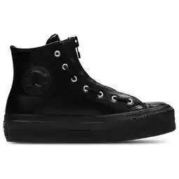 Foot Locker Converse Chuck Taylor All Star Sneakers Dames - Zwart - Maat 36 - Leer aanbieding