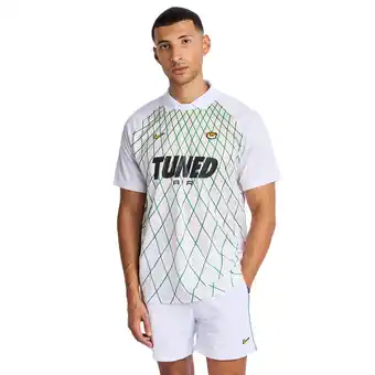 Foot Locker Nike Tuned T-shirts Heren - Wit - Maat L - Poly Jersey aanbieding