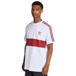 Foot Locker Adidas Aop T-shirts Heren - Wit - Maat S aanbieding
