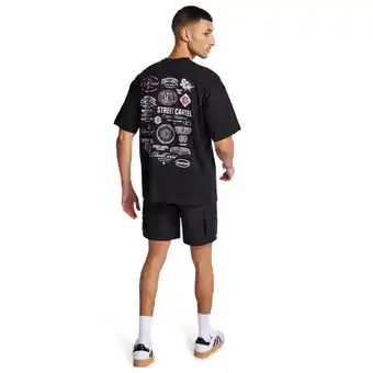 Foot Locker Street Cartel Collective T-shirts Heren - Zwart - Maat S - Katoen Jersey aanbieding