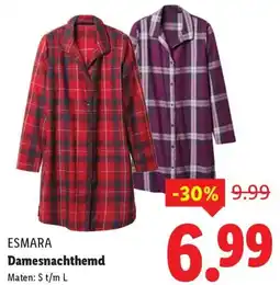 Lidl Esmara Damesnachthemd aanbieding