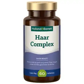 Holland & Barrett Holland & Barrett Haar Complex - 60 tabletten aanbieding