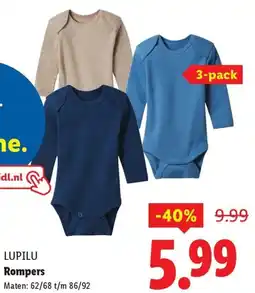 Lidl Lupilu Rompers aanbieding