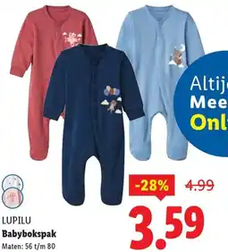 Lidl Lupilu Babybokspak aanbieding