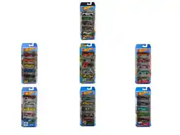 Lidl Hot Wheels Set van 5 speelgoed auto's aanbieding