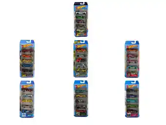 Lidl Hot Wheels Set van 5 speelgoed auto's aanbieding