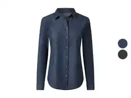 Lidl esmara Denim dames blouse aanbieding