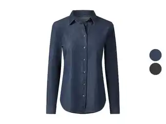 Lidl esmara Denim dames blouse aanbieding