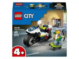 Lidl LEGO City Achtervolging op politiemotor - 60455 aanbieding