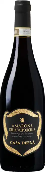 Wijnvoordeel Casa Defrà Valpolicella della Amarone aanbieding