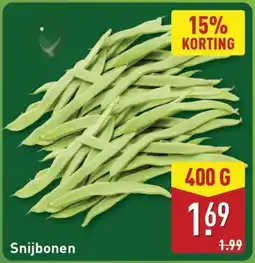 ALDI Snijbonen aanbieding