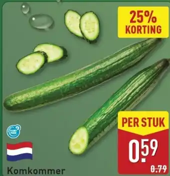ALDI Komkommer aanbieding