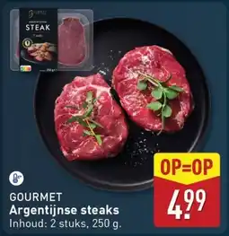 ALDI Gourmet Argentijnse steaks aanbieding