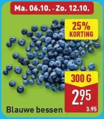 ALDI Blauwe bessen aanbieding