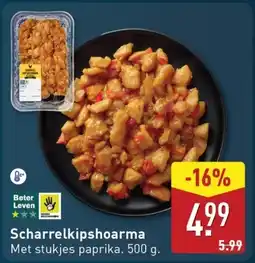 ALDI Beter Leven Scharrelkipshoarma aanbieding
