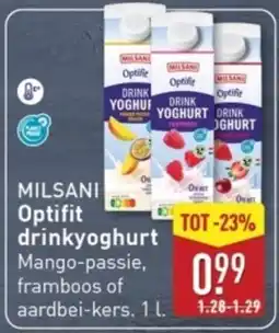 ALDI Optifit drinkyoghurt aanbieding