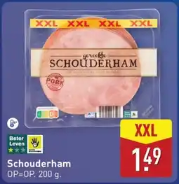 ALDI Schouderham aanbieding