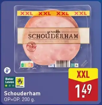 ALDI Schouderham aanbieding