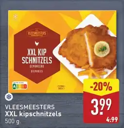 ALDI Vleesmeesters XXL kipschnitzels aanbieding