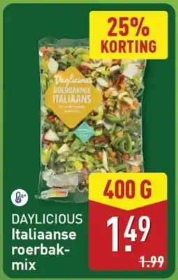 ALDI Daylicious Italiaanse roerbak- mix aanbieding