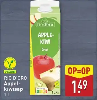 ALDI Rio d'oro Appel-kiwi sap aanbieding
