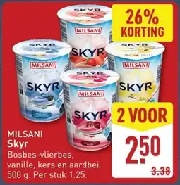 ALDI Milsani Skyr aanbieding