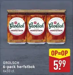 ALDI Grolsch herfstbok aanbieding