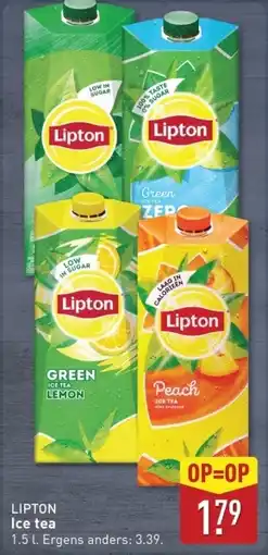 ALDI Lipton Ice tea aanbieding
