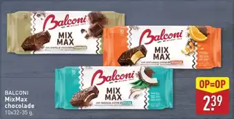 ALDI Balconi MixMax chocolade aanbieding