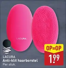 ALDI Lacura Anti-klit haarborstel aanbieding