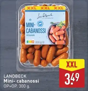 ALDI Landbeck Mini-cabanossi aanbieding