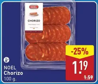ALDI Noel Chorizo aanbieding