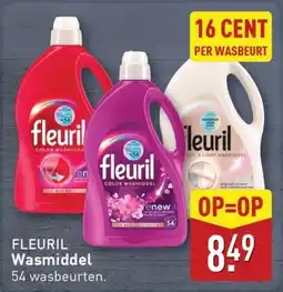 ALDI Fleuril Wasmiddel aanbieding