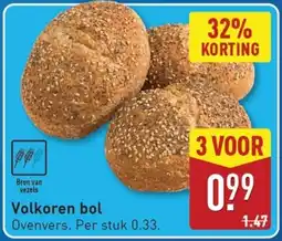 ALDI Volkoren bol aanbieding