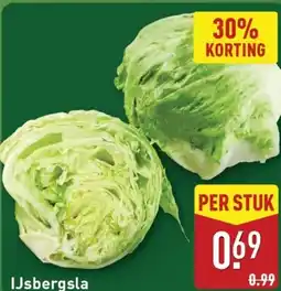 ALDI IJsbergsla aanbieding