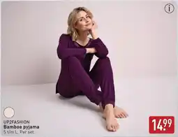 ALDI Up2fashion Bamboe pyjama aanbieding