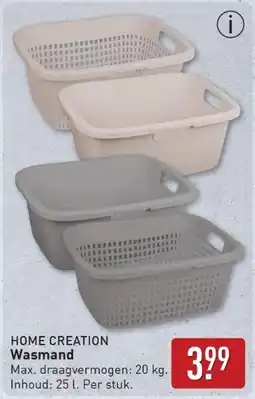 ALDI Home creation Wasmand aanbieding